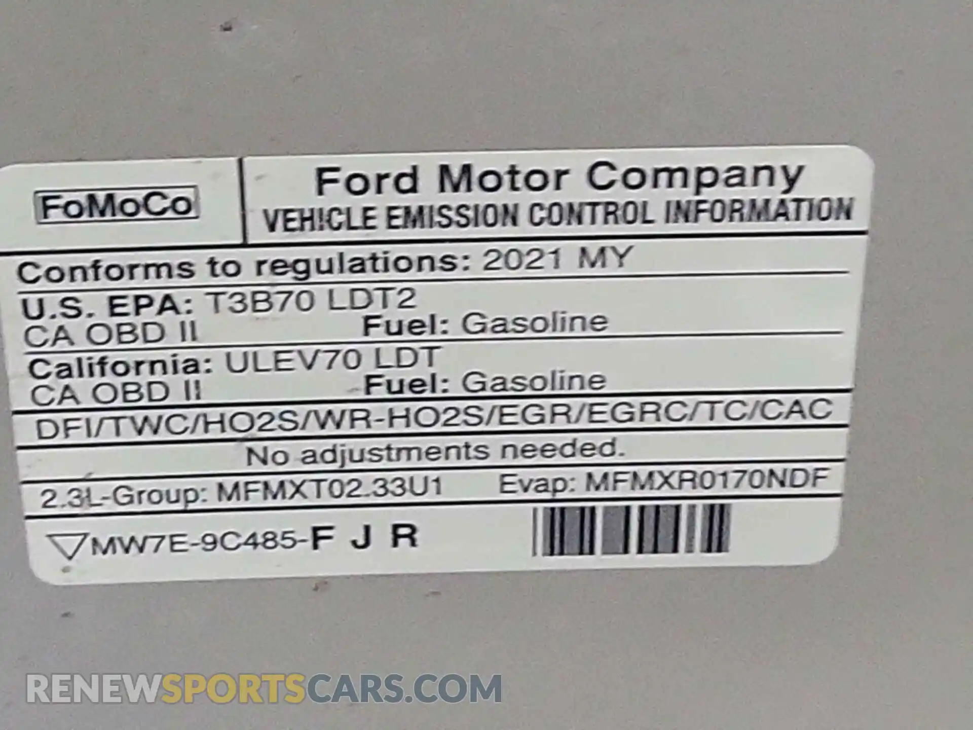 1 Photograph of a damaged car 1FMSK8BH9MGA87622 FORD EXPLORER 2021
