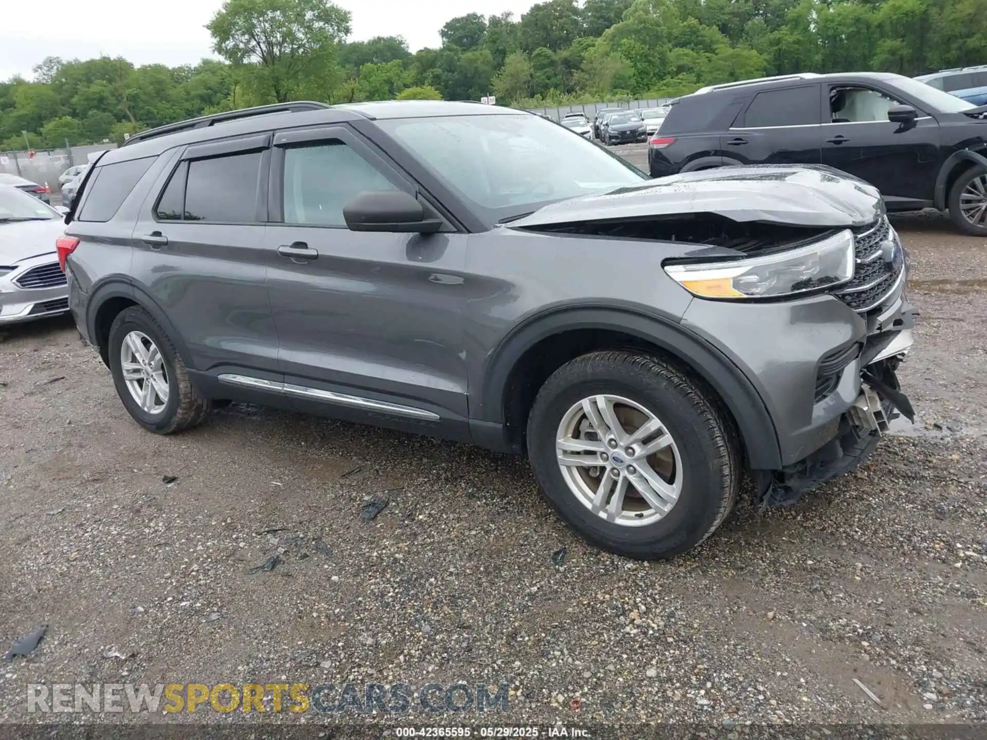 1 Photograph of a damaged car 1FMSK8DH0MGA55364 FORD EXPLORER 2021