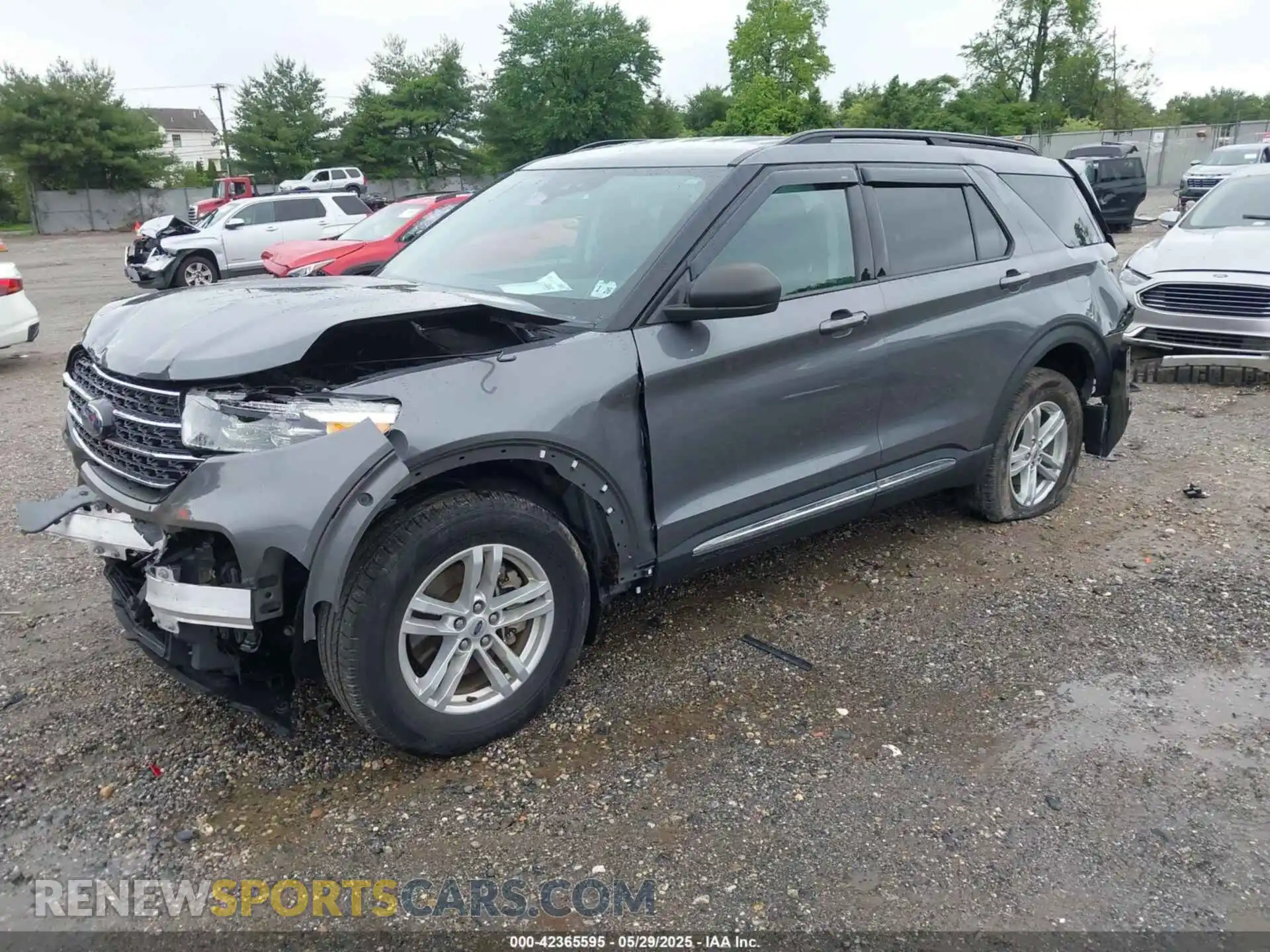 2 Photograph of a damaged car 1FMSK8DH0MGA55364 FORD EXPLORER 2021