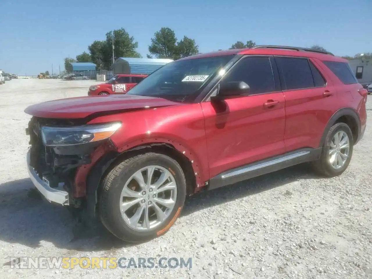 1 Photograph of a damaged car 1FMSK8DH0MGA58894 FORD EXPLORER 2021