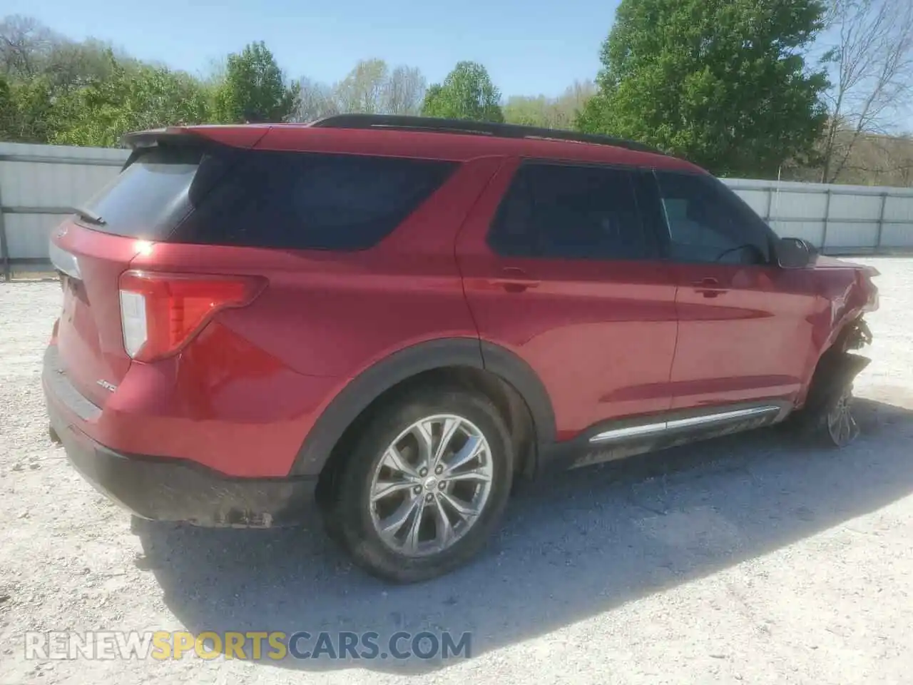 3 Photograph of a damaged car 1FMSK8DH0MGA58894 FORD EXPLORER 2021