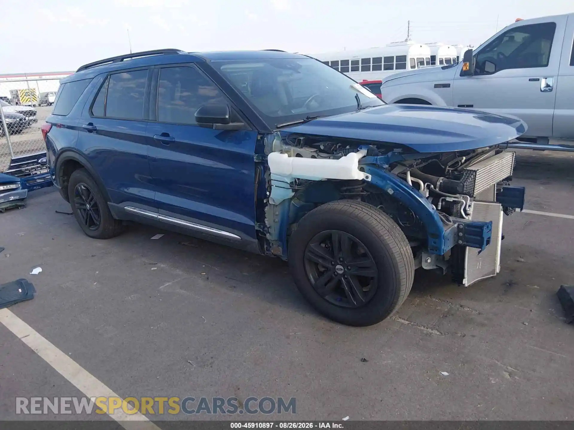1 Photograph of a damaged car 1FMSK8DH0MGA66168 FORD EXPLORER 2021