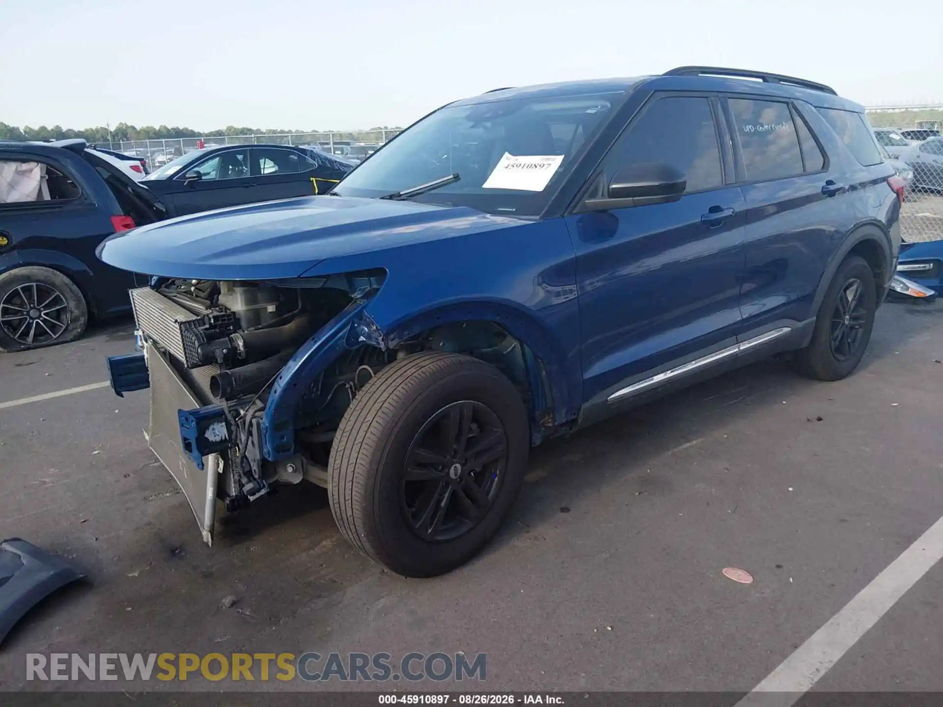 2 Photograph of a damaged car 1FMSK8DH0MGA66168 FORD EXPLORER 2021