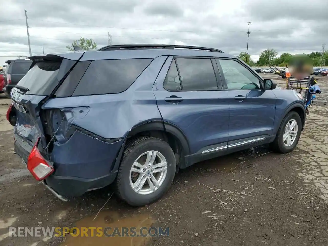 3 Photograph of a damaged car 1FMSK8DH0MGA80510 FORD EXPLORER 2021