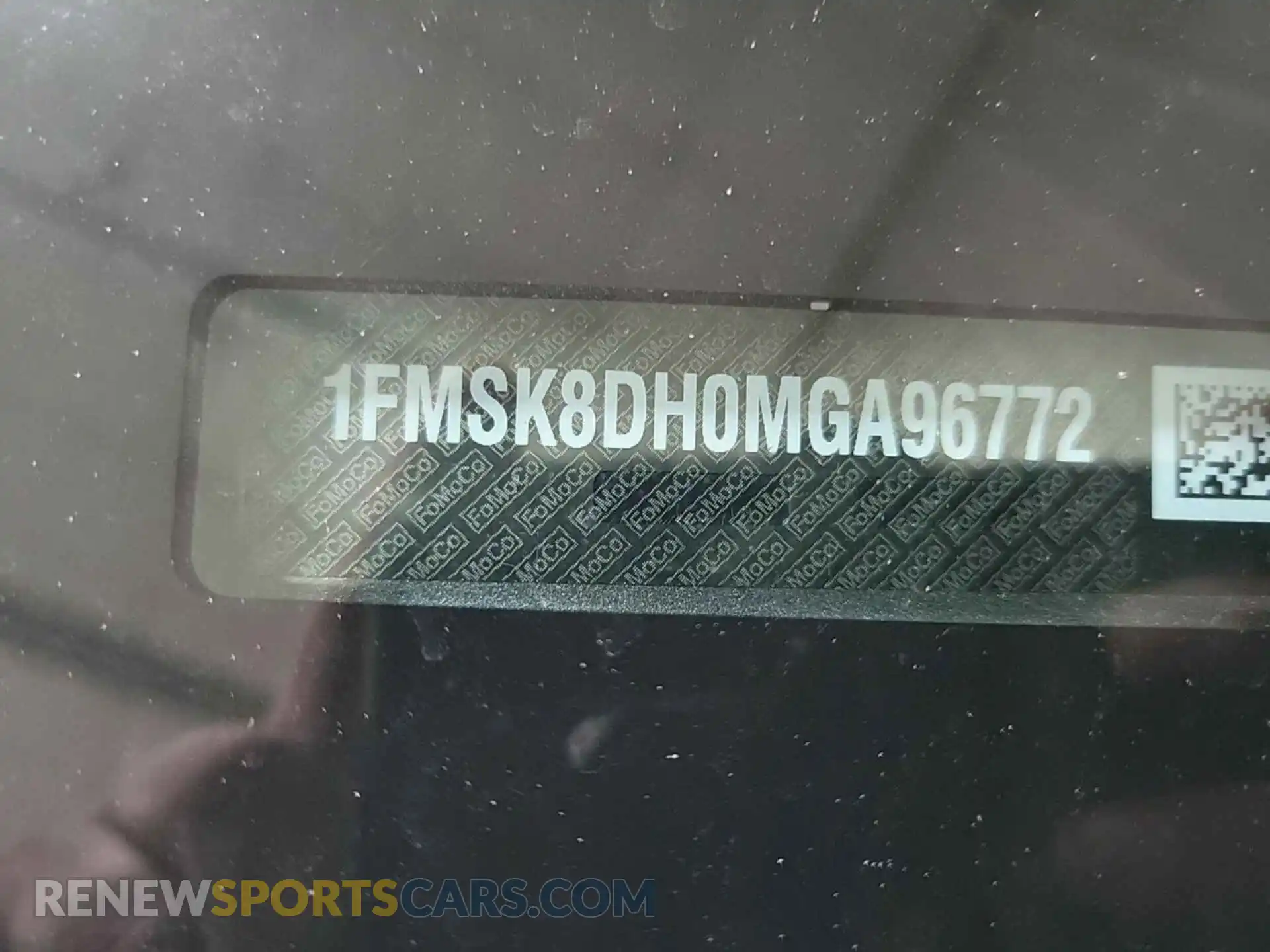 2 Photograph of a damaged car 1FMSK8DH0MGA96772 FORD EXPLORER 2021