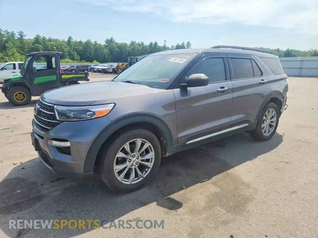 1 Photograph of a damaged car 1FMSK8DH0MGB09813 FORD EXPLORER 2021