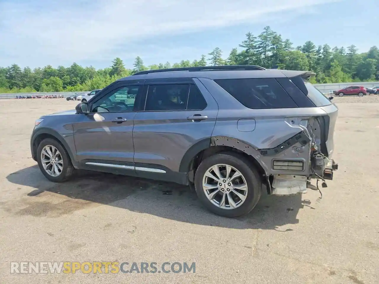 2 Photograph of a damaged car 1FMSK8DH0MGB09813 FORD EXPLORER 2021