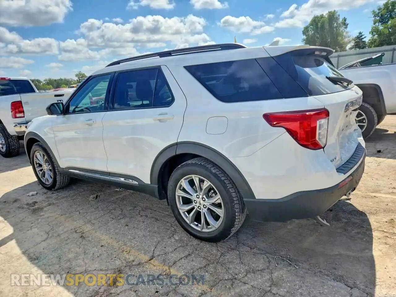 2 fotografías del automóvil dañado 1FMSK8DH0MGB16678 FORD EXPLORER 2021