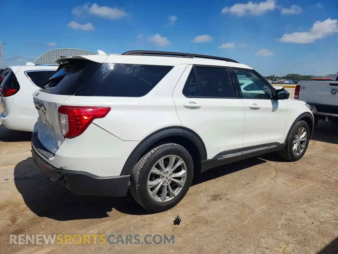 3 fotografías del automóvil dañado 1FMSK8DH0MGB16678 FORD EXPLORER 2021
