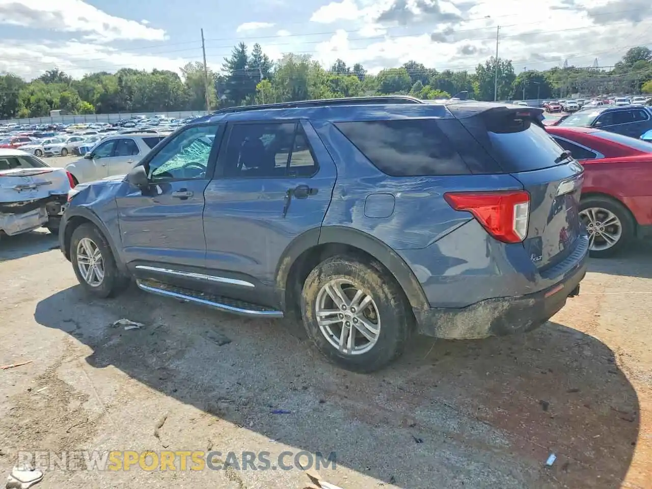 2 Photograph of a damaged car 1FMSK8DH0MGB42083 FORD EXPLORER 2021
