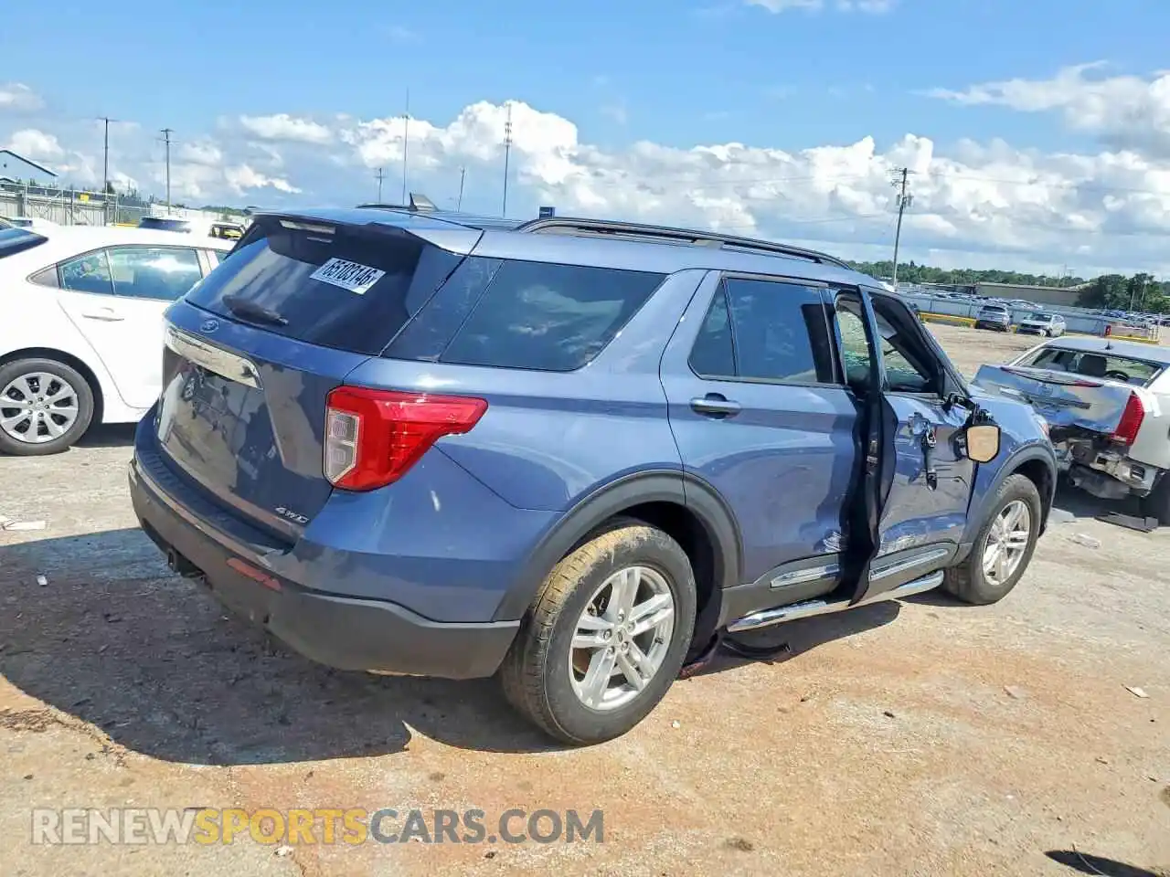 3 Photograph of a damaged car 1FMSK8DH0MGB42083 FORD EXPLORER 2021