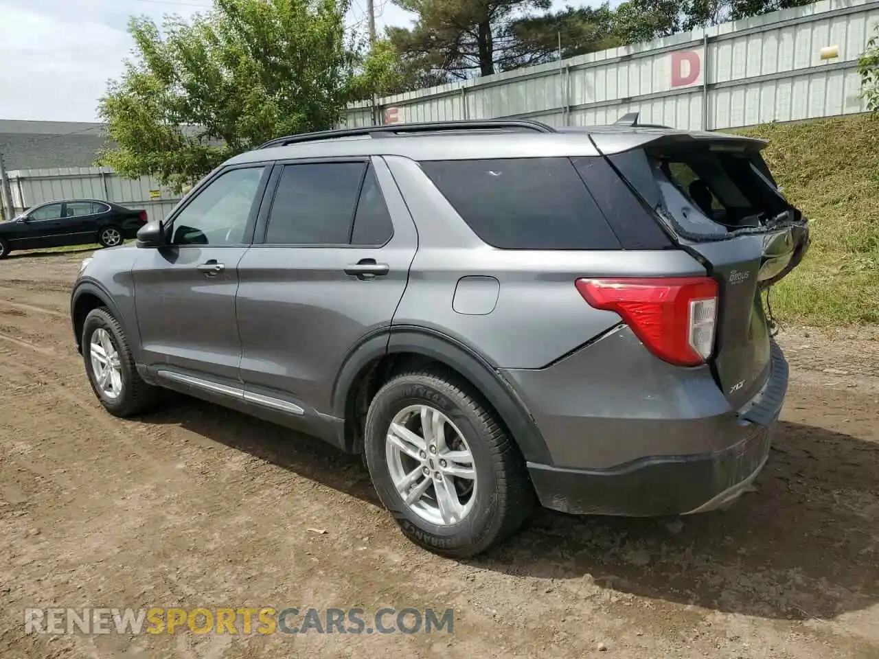 2 Photograph of a damaged car 1FMSK8DH0MGC37243 FORD EXPLORER 2021