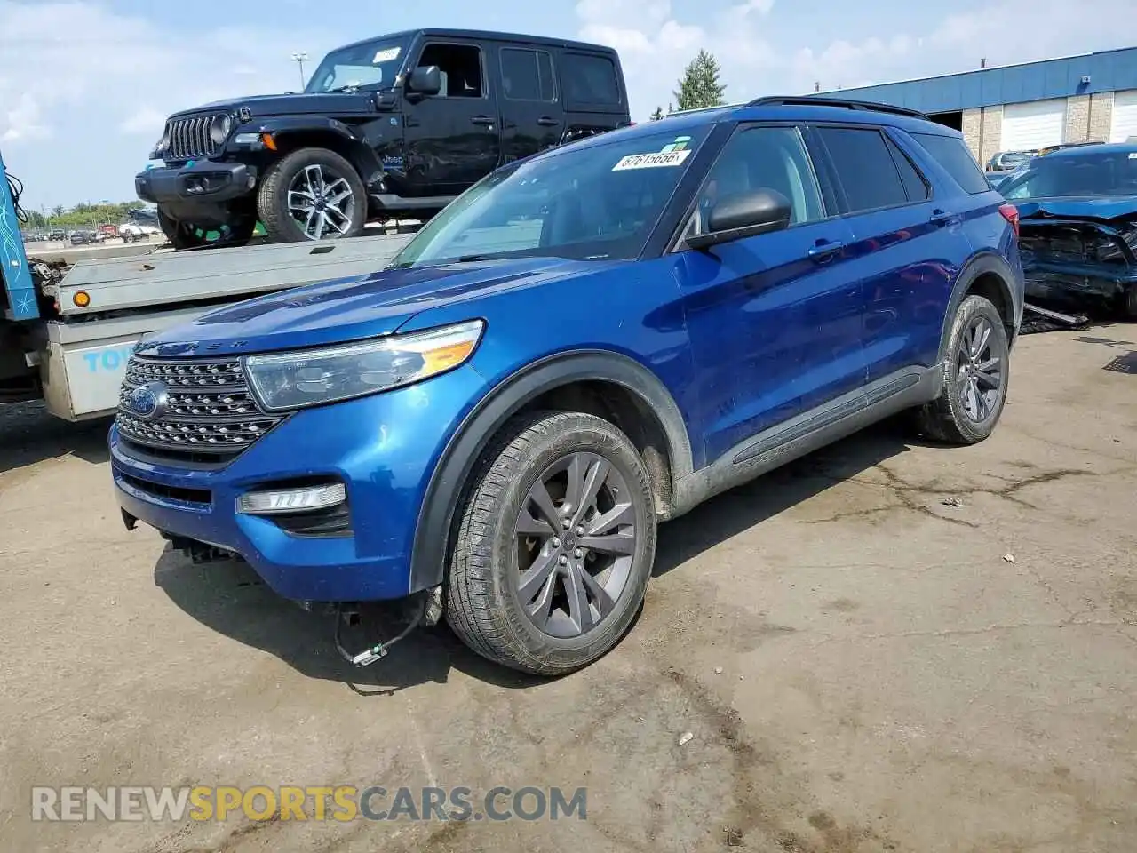 1 fotografías del automóvil dañado 1FMSK8DH0MGC42118 FORD EXPLORER 2021