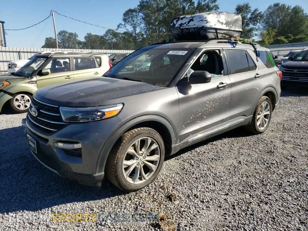1 Фотография поврежденного автомобиля 1FMSK8DH1MGA29114 FORD EXPLORER 2021