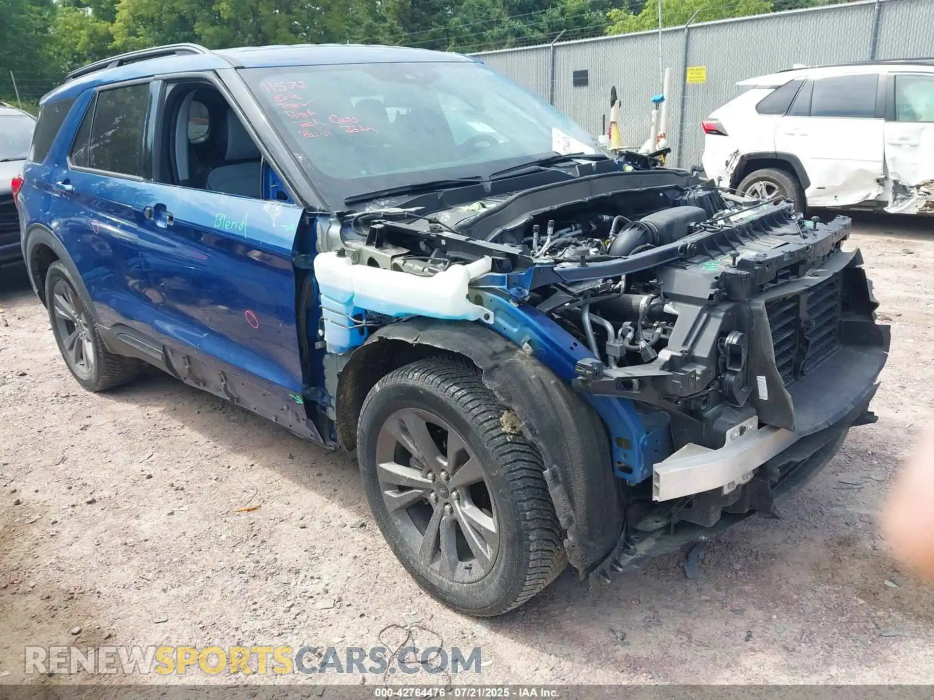 1 fotografías del automóvil dañado 1FMSK8DH1MGB13398 FORD EXPLORER 2021