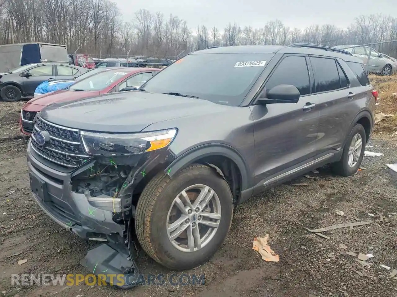 1 Фотография поврежденного автомобиля 1FMSK8DH1MGB56946 FORD EXPLORER 2021