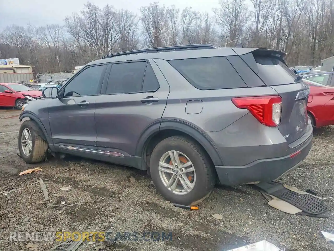 2 Фотография поврежденного автомобиля 1FMSK8DH1MGB56946 FORD EXPLORER 2021
