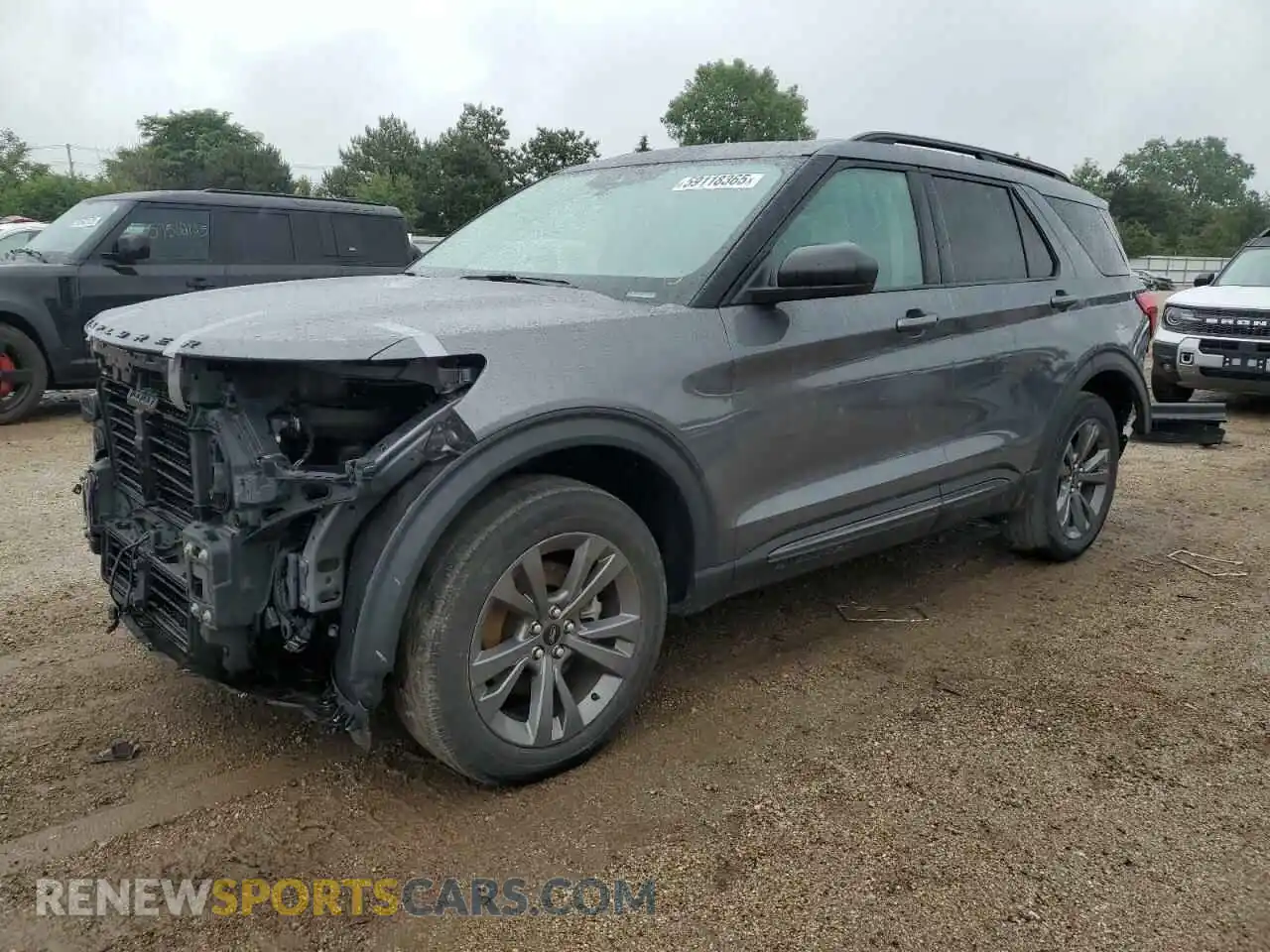 1 Photograph of a damaged car 1FMSK8DH1MGB58194 FORD EXPLORER 2021