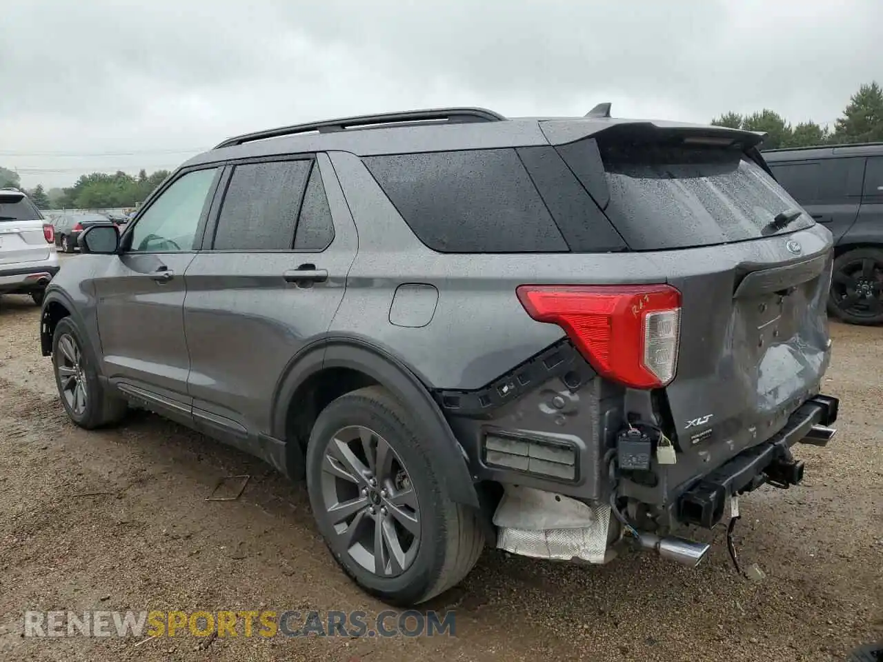 2 Photograph of a damaged car 1FMSK8DH1MGB58194 FORD EXPLORER 2021