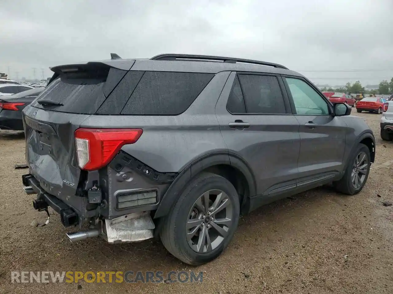 3 Photograph of a damaged car 1FMSK8DH1MGB58194 FORD EXPLORER 2021