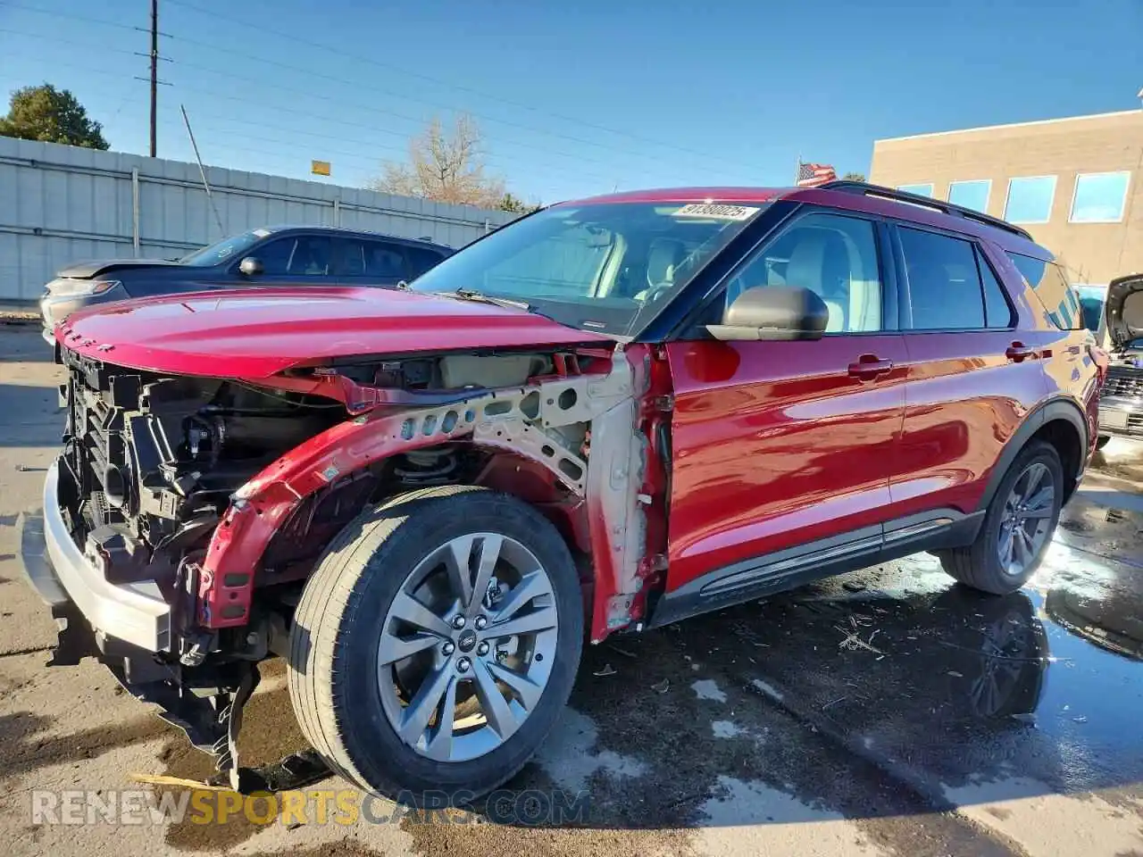 1 Photograph of a damaged car 1FMSK8DH1MGB60141 FORD EXPLORER 2021