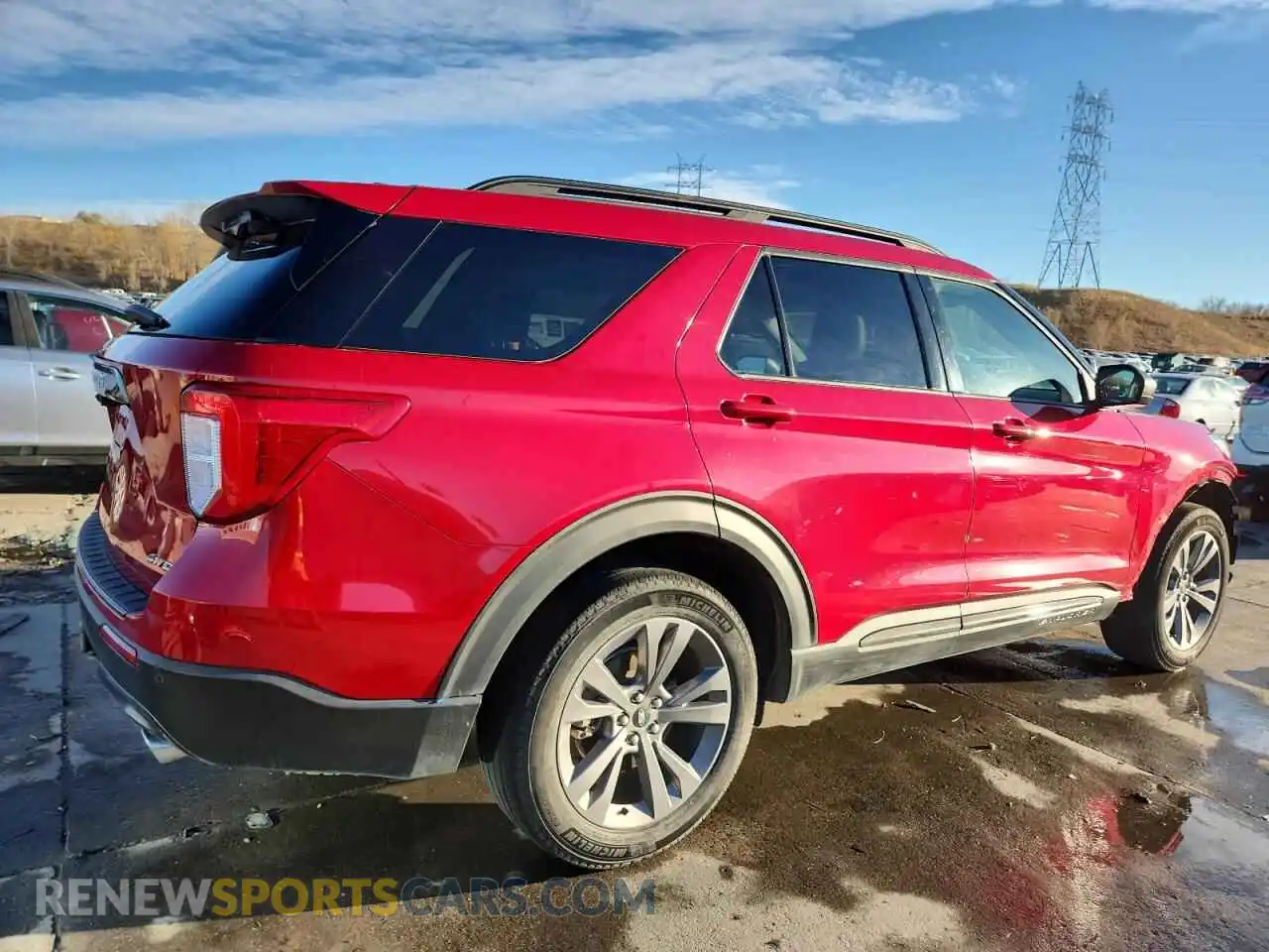 3 Photograph of a damaged car 1FMSK8DH1MGB60141 FORD EXPLORER 2021