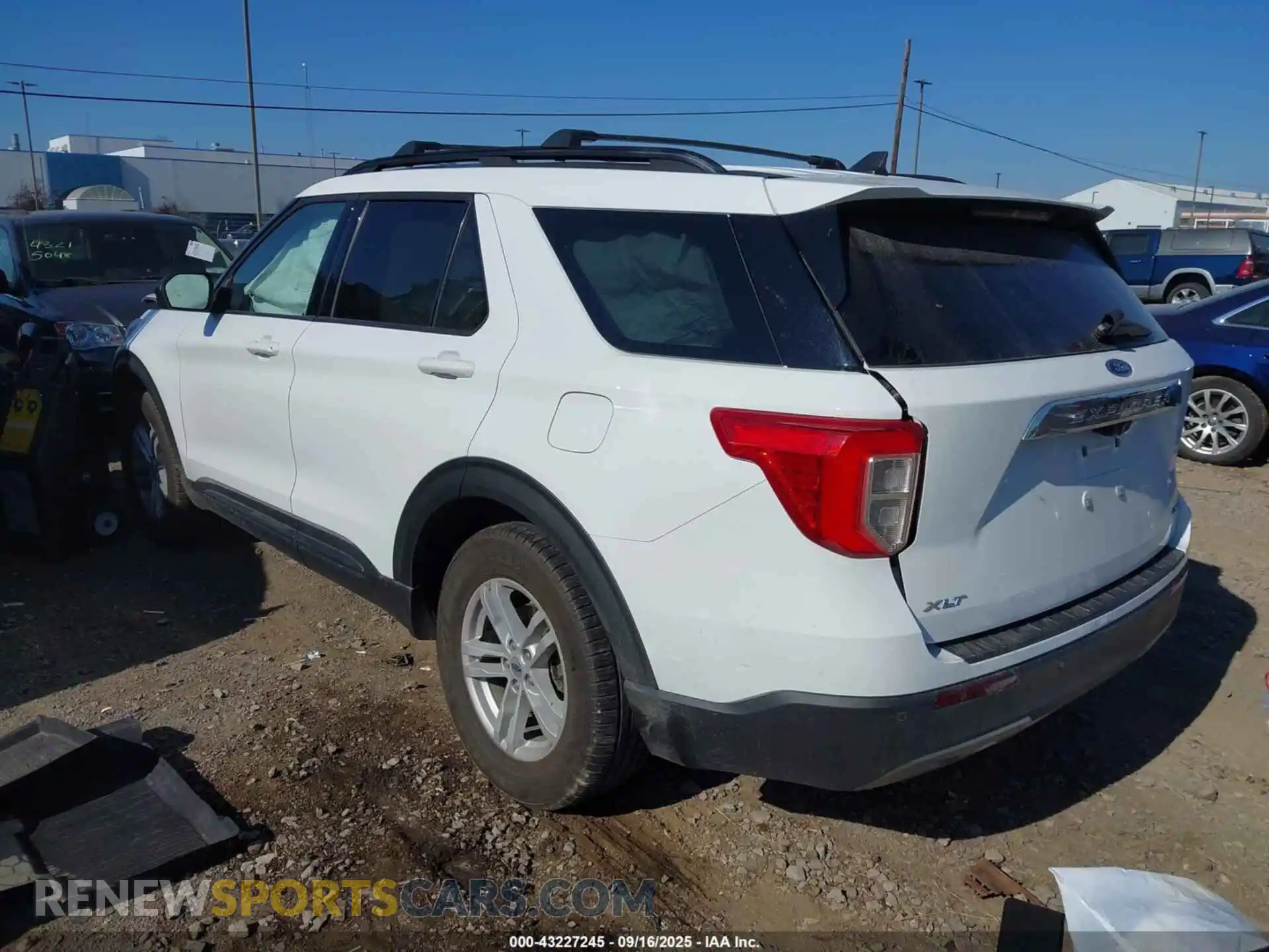 3 Photograph of a damaged car 1FMSK8DH1MGB92135 FORD EXPLORER 2021