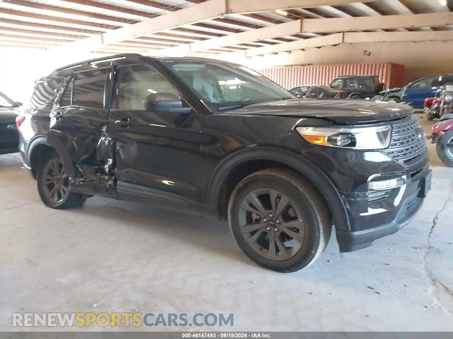 1 Photograph of a damaged car 1FMSK8DH1MGB92586 FORD EXPLORER 2021