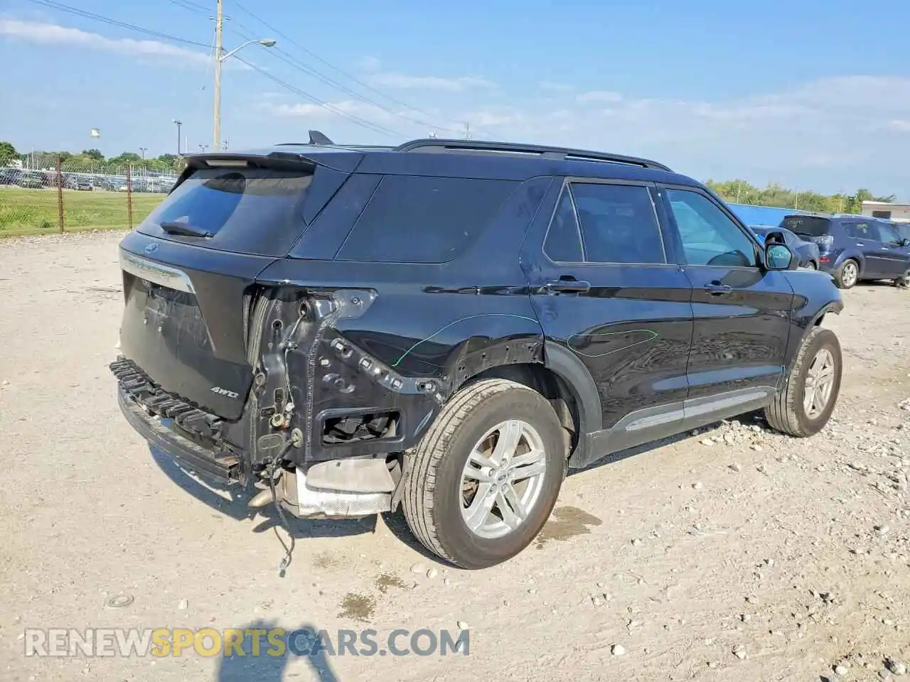 3 Photograph of a damaged car 1FMSK8DH1MGC38546 FORD EXPLORER 2021