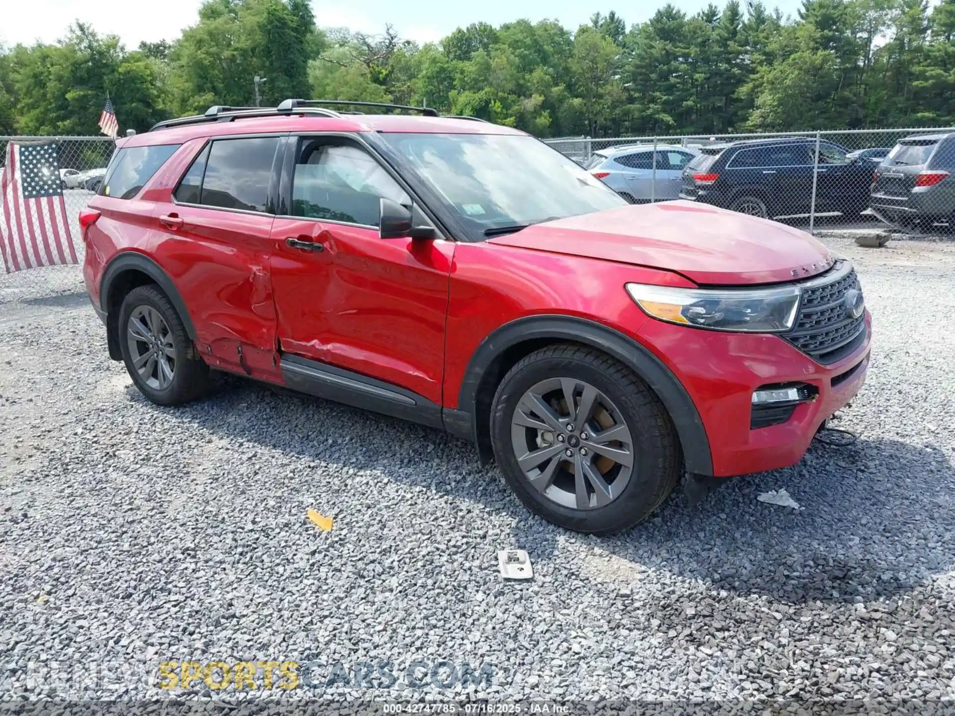 1 Photograph of a damaged car 1FMSK8DH2MGA21667 FORD EXPLORER 2021