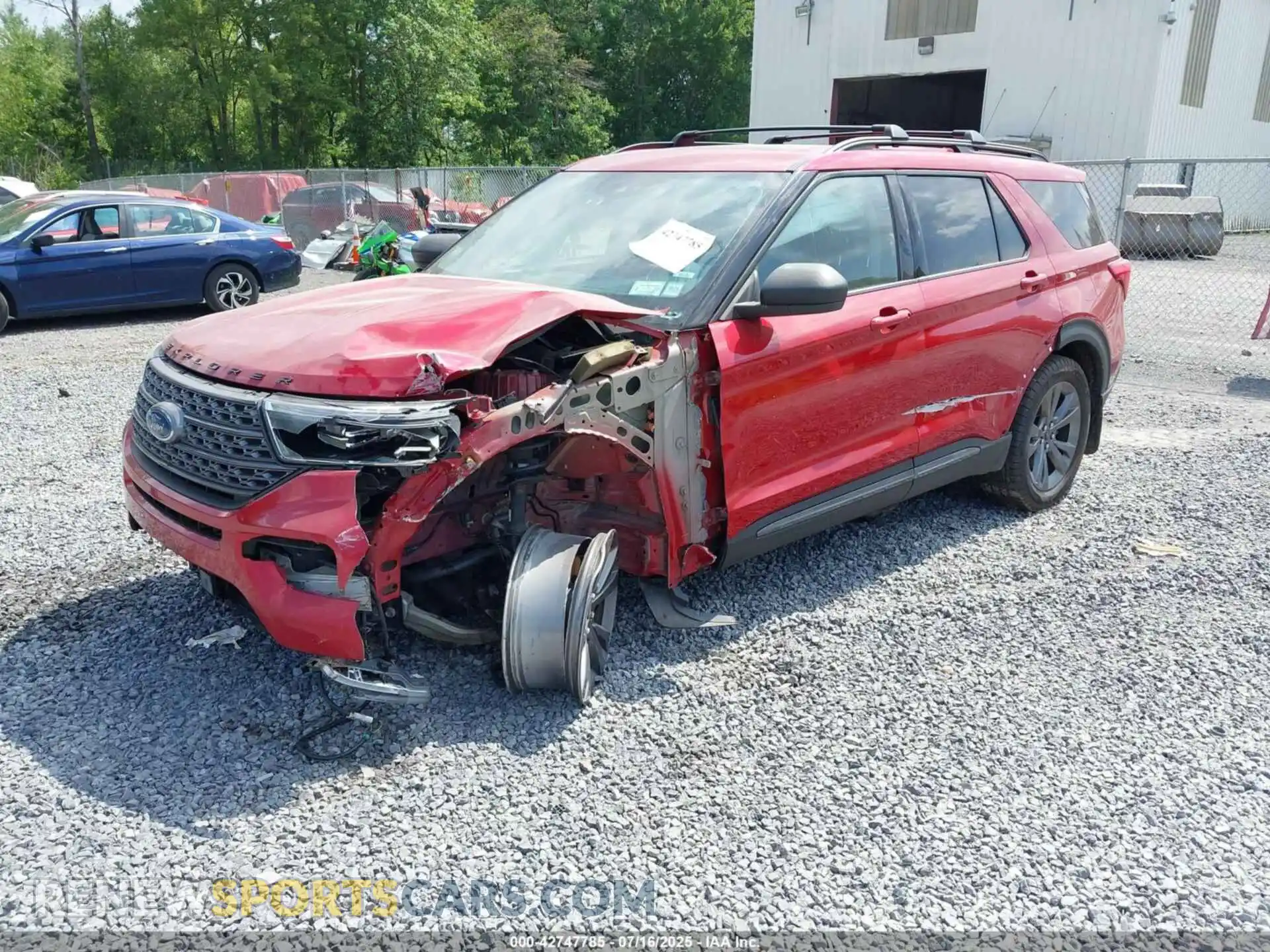 2 Photograph of a damaged car 1FMSK8DH2MGA21667 FORD EXPLORER 2021