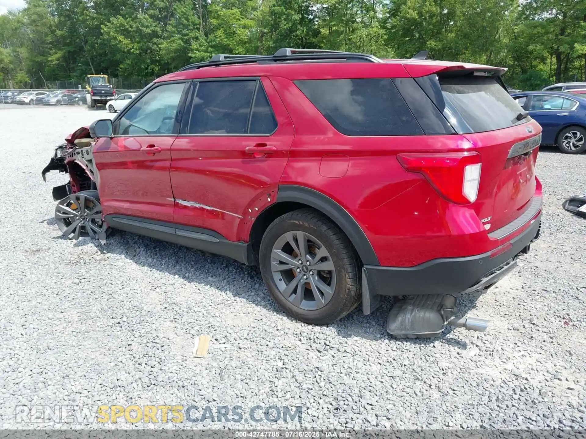 3 Photograph of a damaged car 1FMSK8DH2MGA21667 FORD EXPLORER 2021