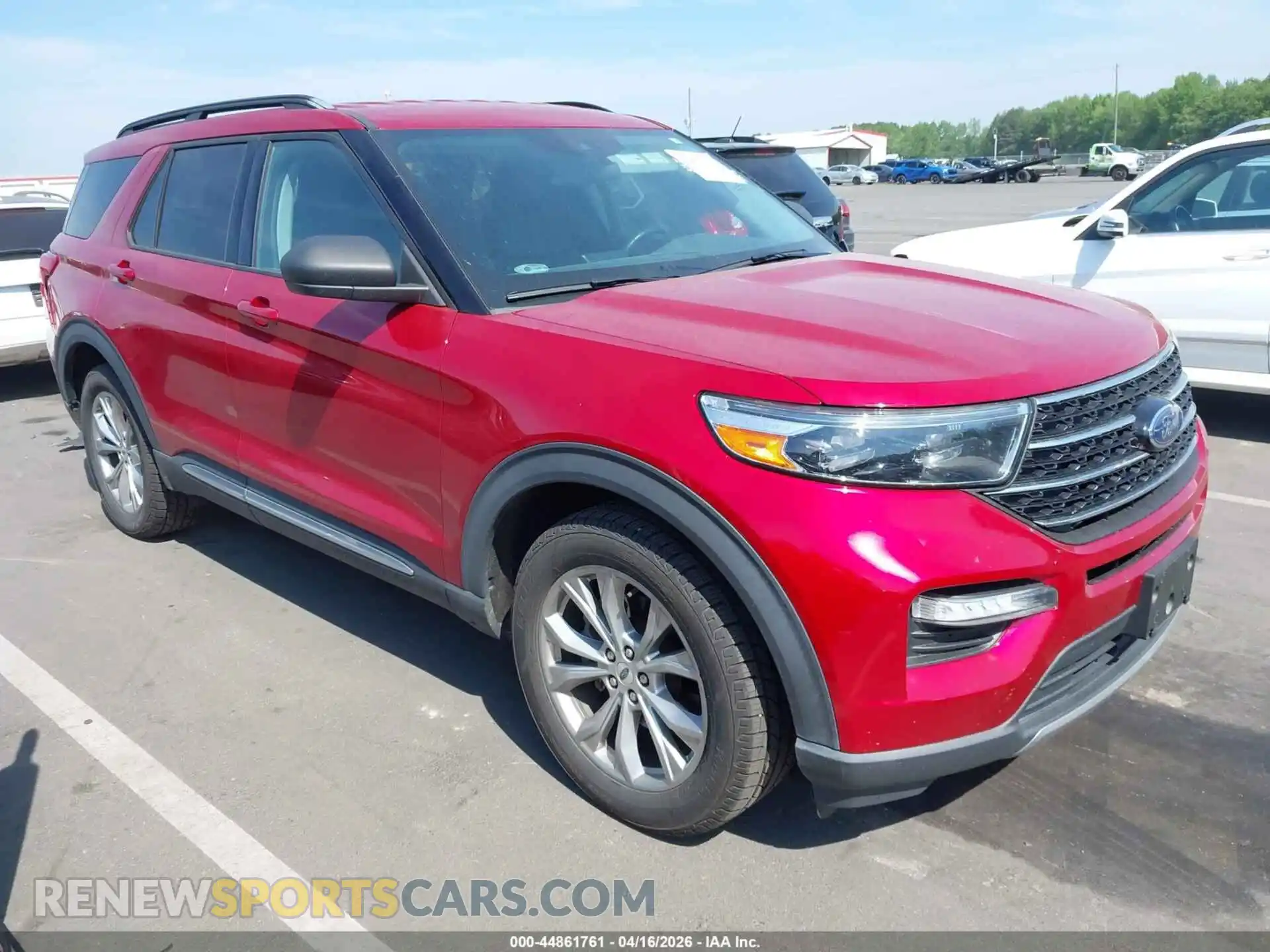 1 Photograph of a damaged car 1FMSK8DH2MGA26268 FORD EXPLORER 2021