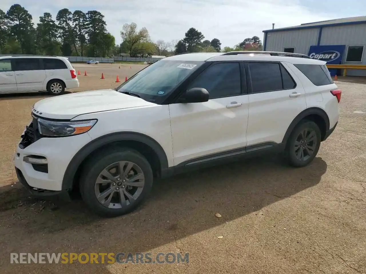 1 Photograph of a damaged car 1FMSK8DH2MGA33222 FORD EXPLORER 2021