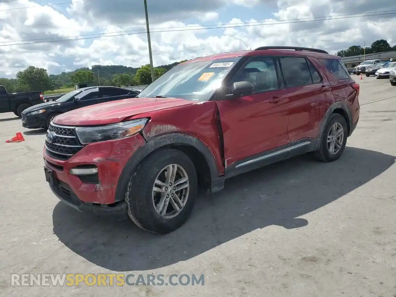 1 Фотография поврежденного автомобиля 1FMSK8DH2MGA54913 FORD EXPLORER 2021