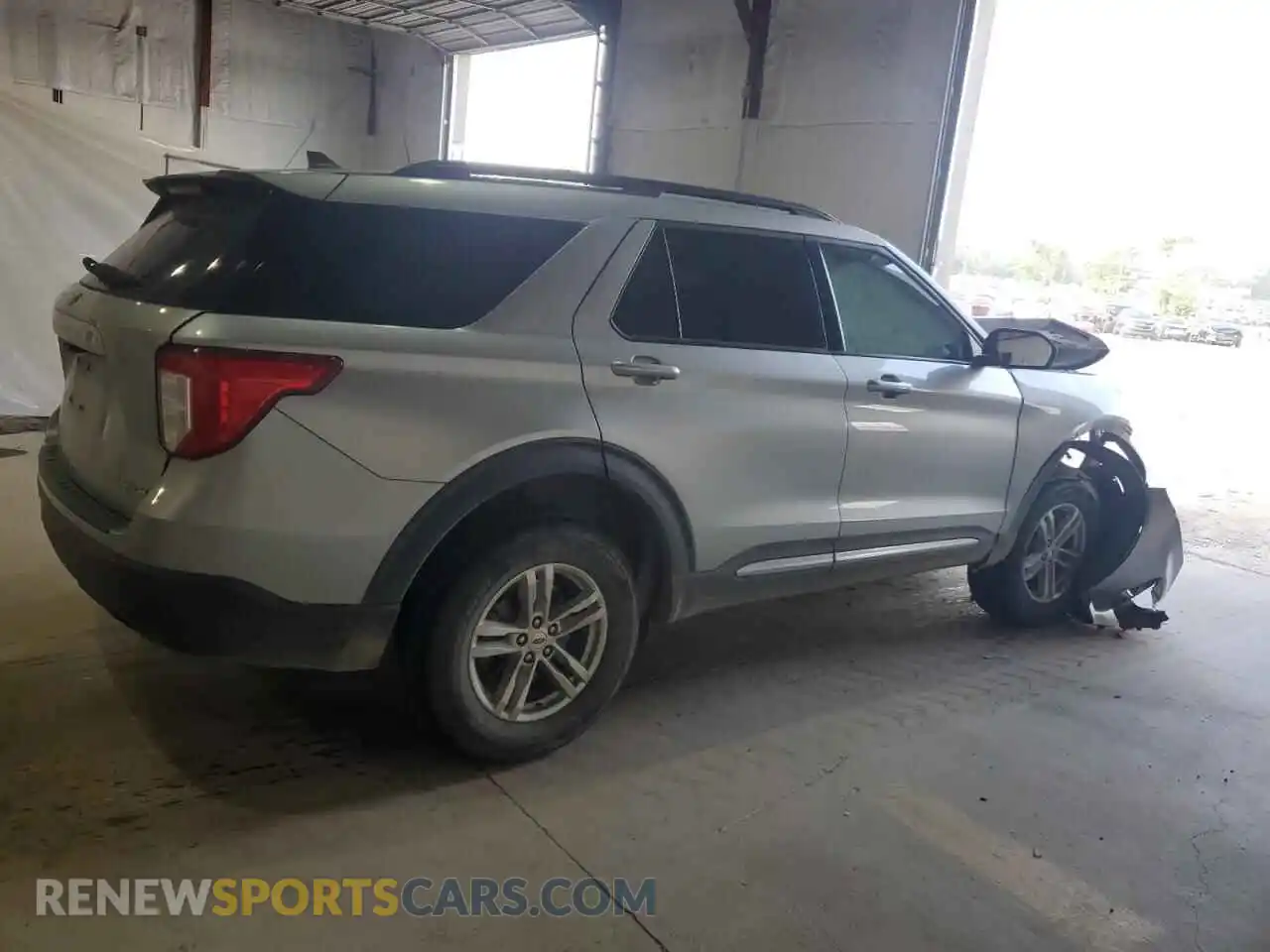 3 Фотография поврежденного автомобиля 1FMSK8DH2MGA55253 FORD EXPLORER 2021