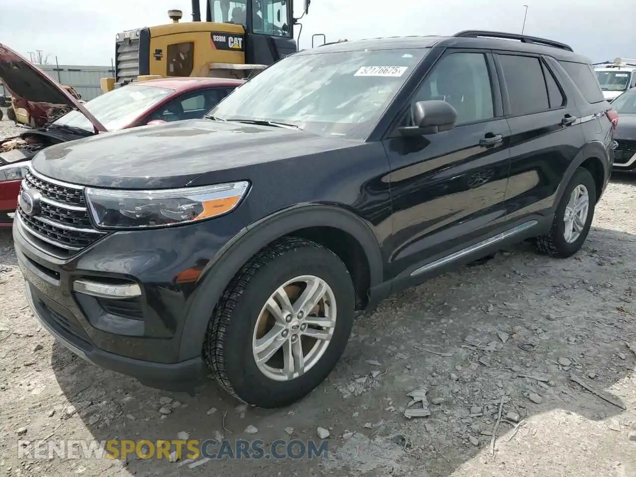 1 Photograph of a damaged car 1FMSK8DH2MGA93517 FORD EXPLORER 2021