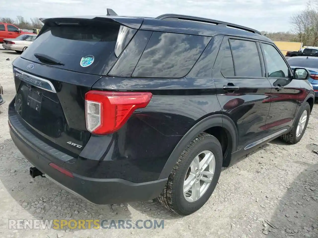 3 Photograph of a damaged car 1FMSK8DH2MGA93517 FORD EXPLORER 2021