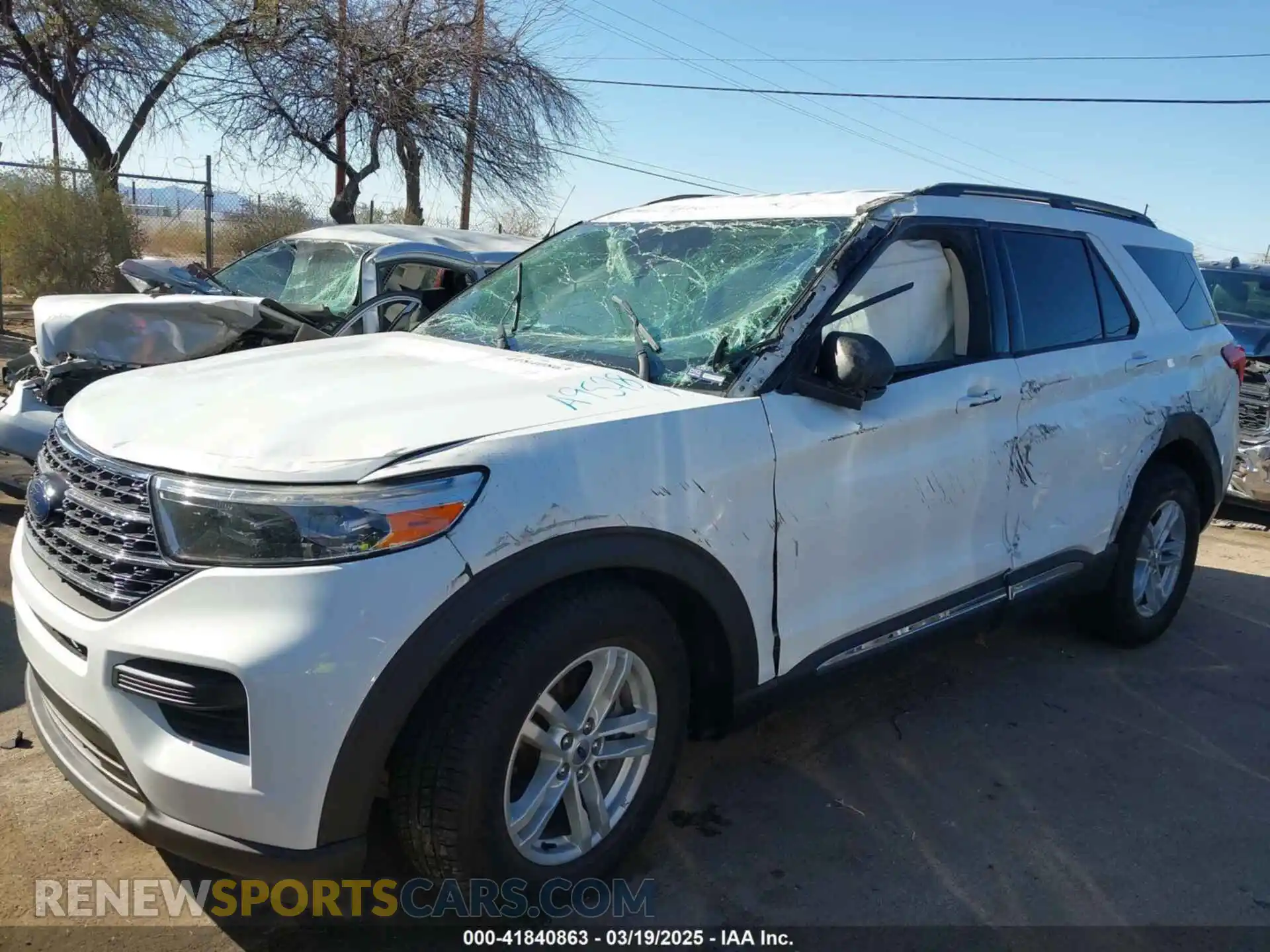 2 Photograph of a damaged car 1FMSK8DH2MGA95784 FORD EXPLORER 2021