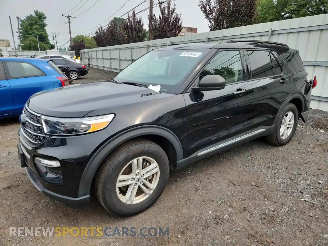 1 Photograph of a damaged car 1FMSK8DH2MGB09697 FORD EXPLORER 2021