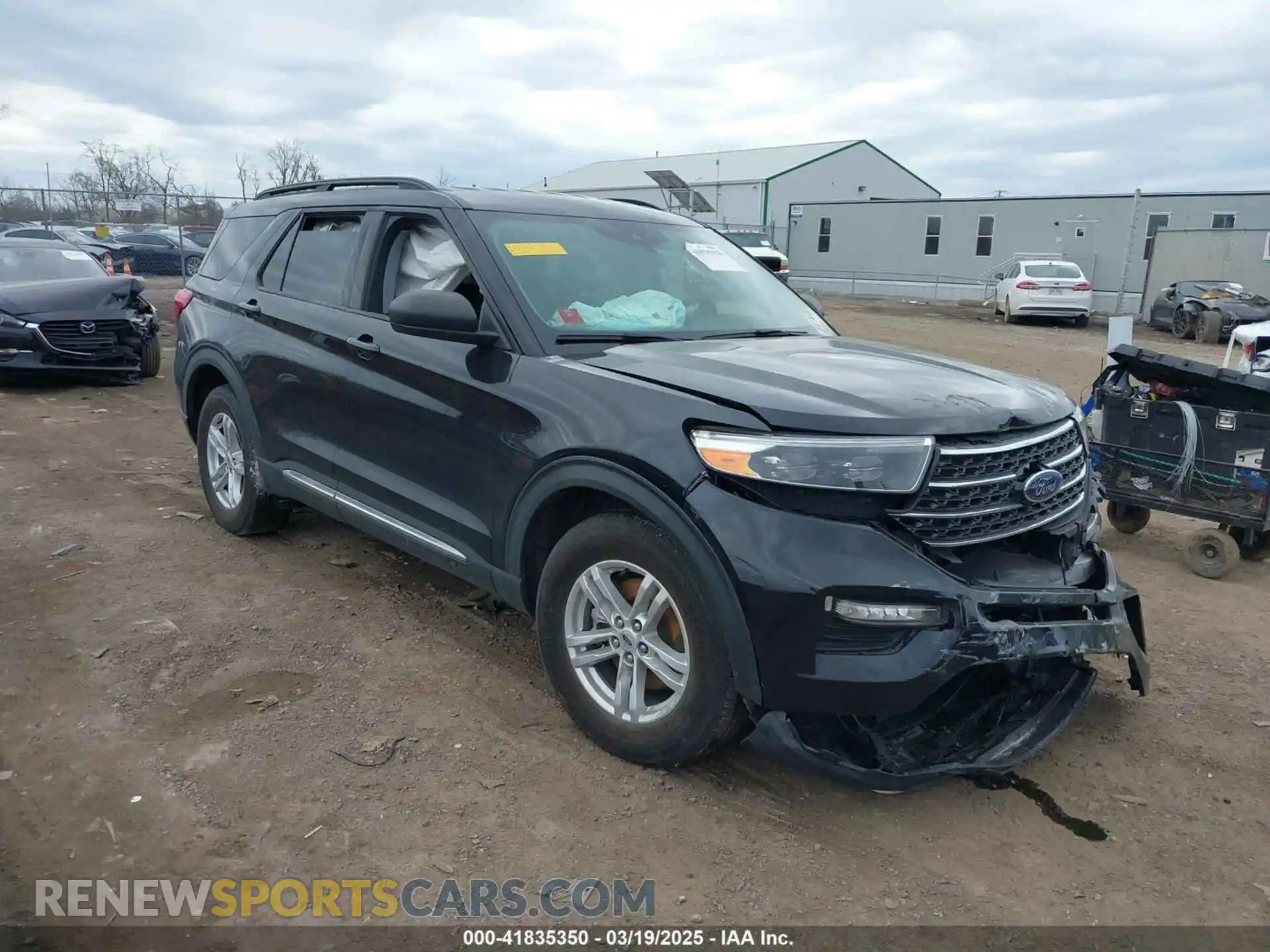 1 Photograph of a damaged car 1FMSK8DH2MGB58995 FORD EXPLORER 2021