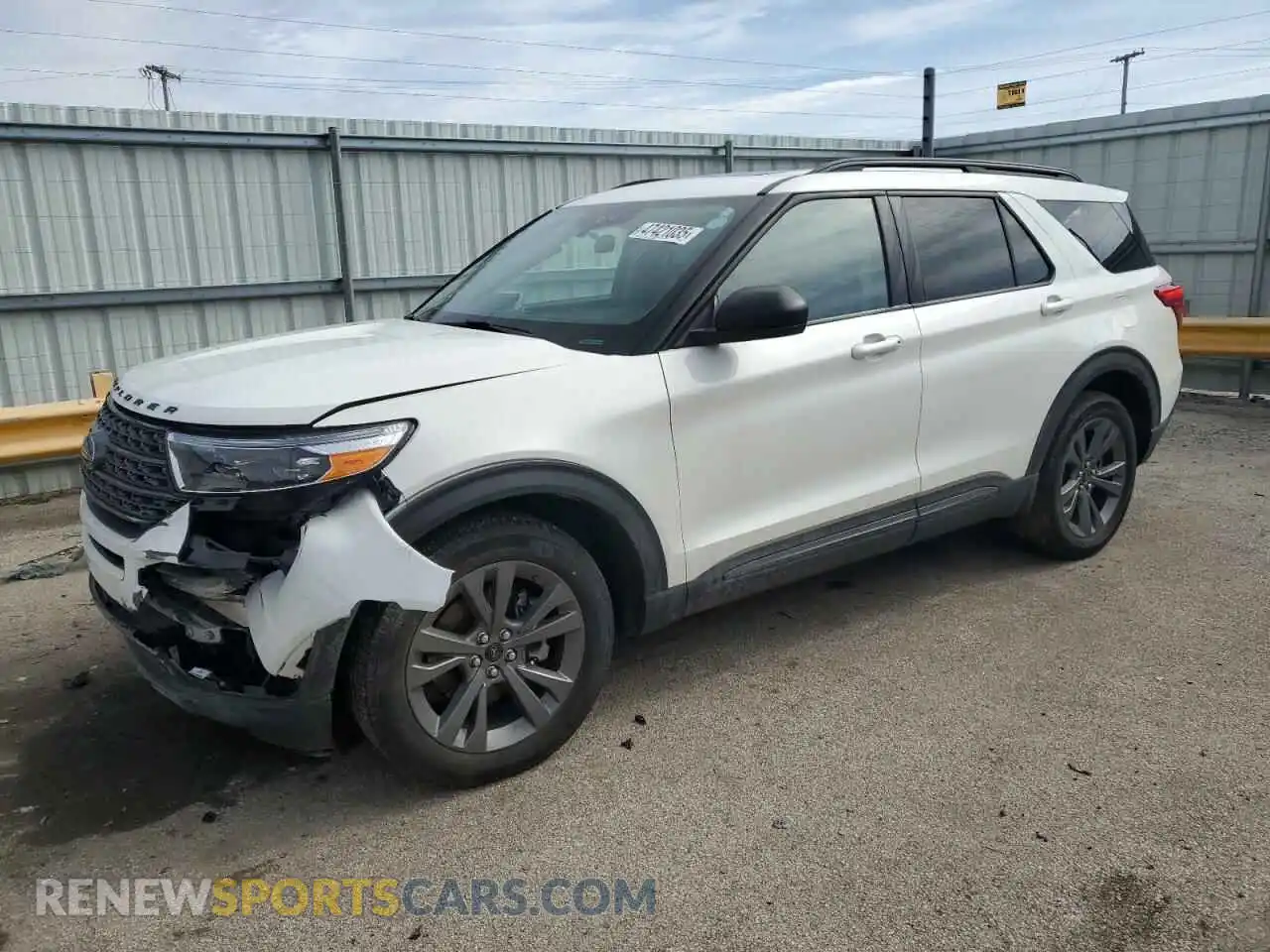 1 Photograph of a damaged car 1FMSK8DH2MGB94797 FORD EXPLORER 2021
