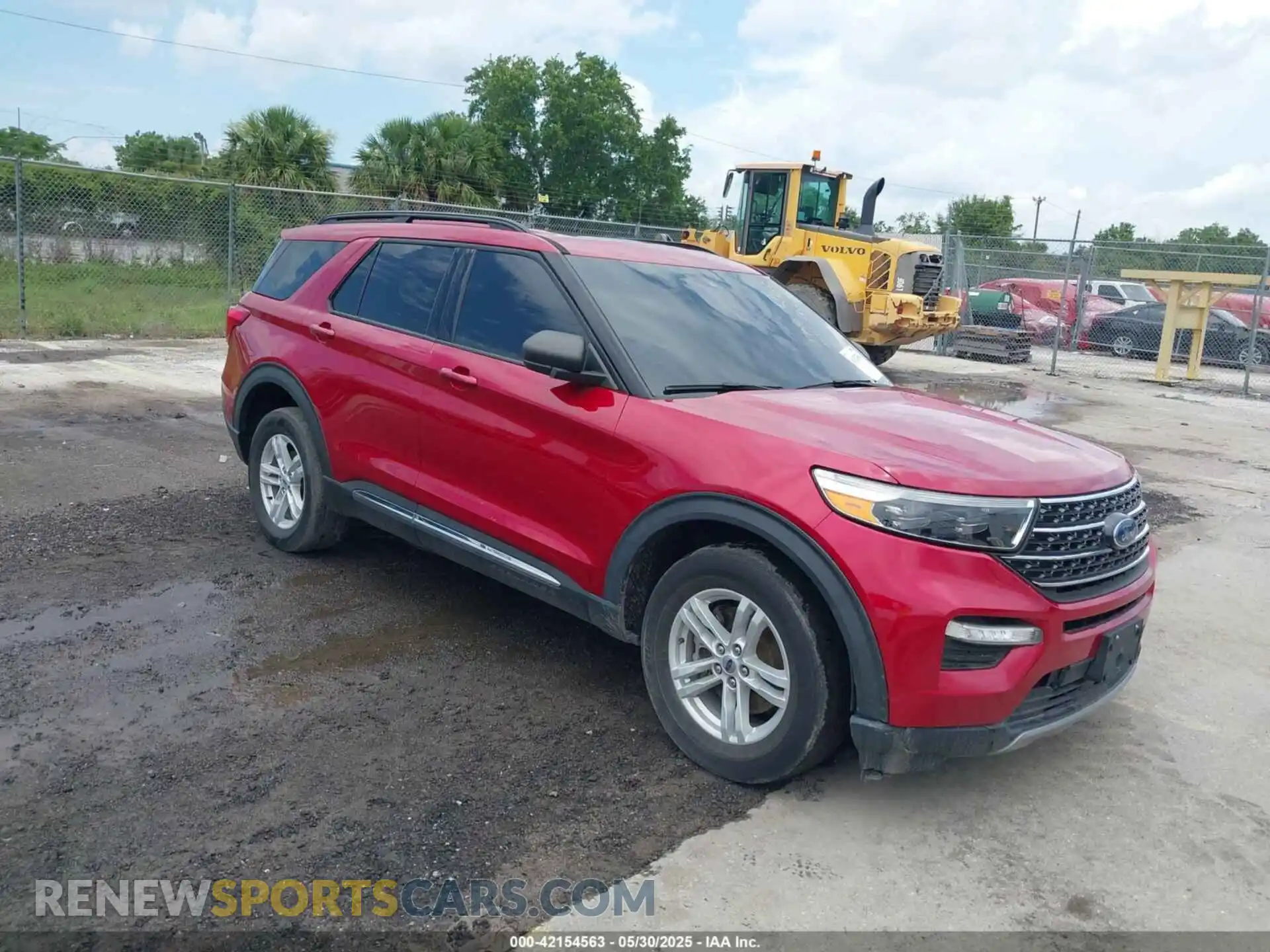 1 Photograph of a damaged car 1FMSK8DH2MGC04857 FORD EXPLORER 2021
