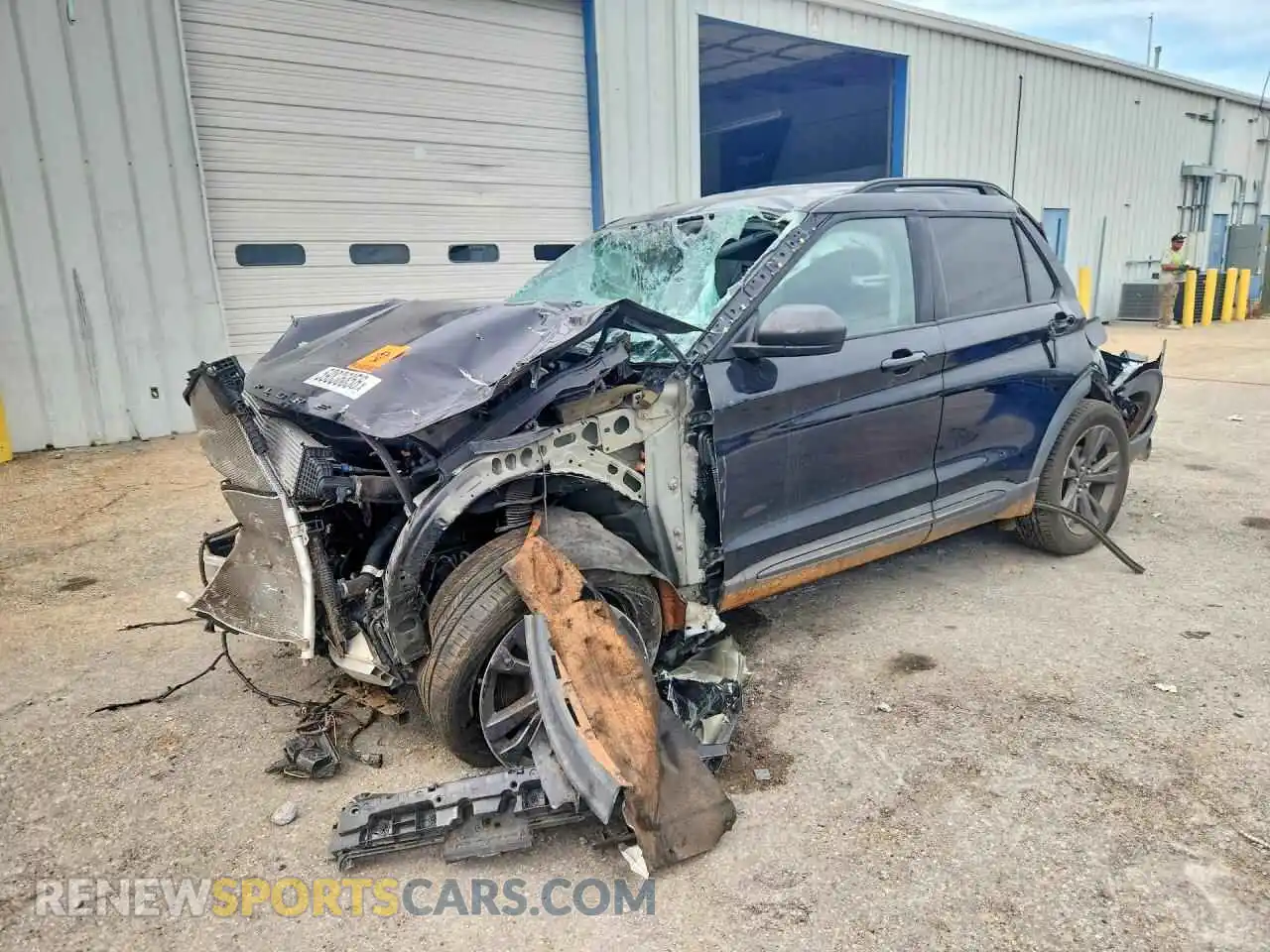 1 Photograph of a damaged car 1FMSK8DH3MGA01413 FORD EXPLORER 2021