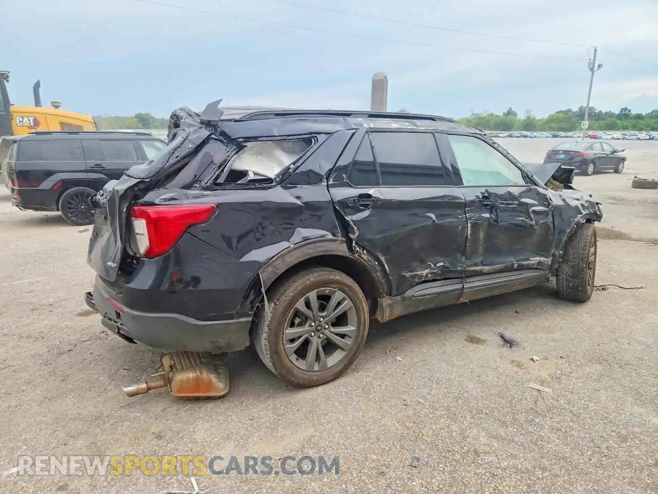 3 Photograph of a damaged car 1FMSK8DH3MGA01413 FORD EXPLORER 2021