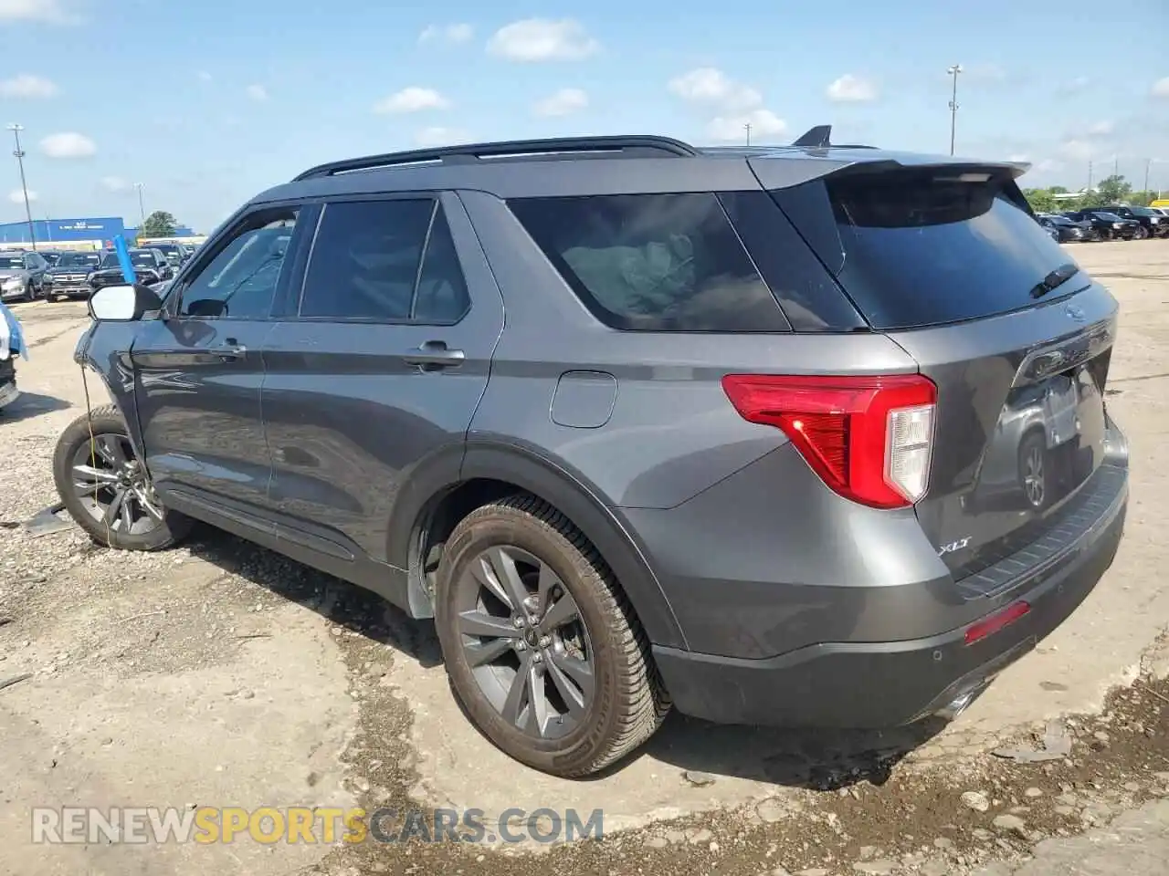 2 Photograph of a damaged car 1FMSK8DH3MGA03985 FORD EXPLORER 2021