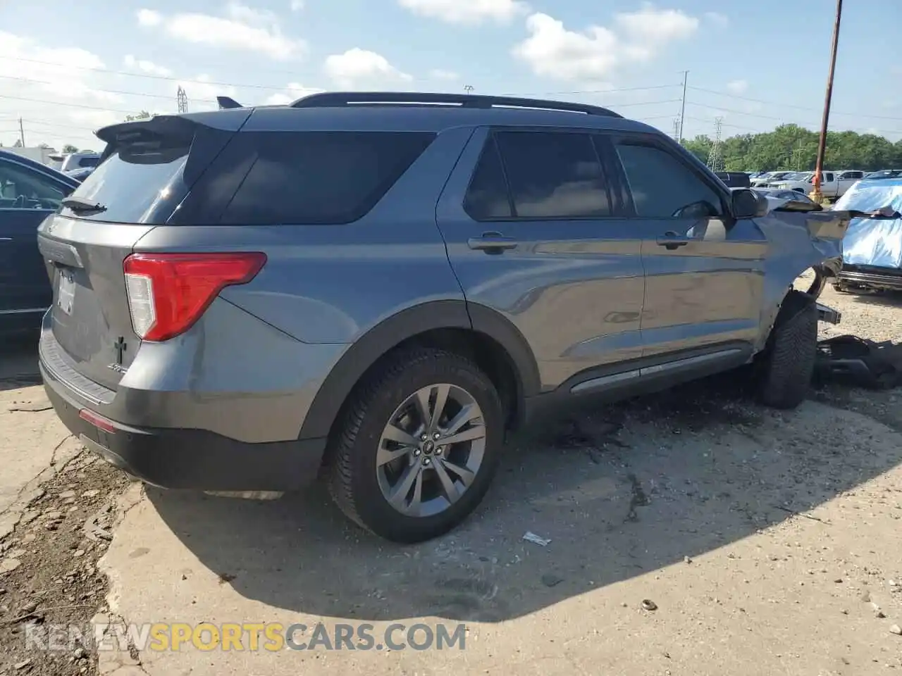 3 Photograph of a damaged car 1FMSK8DH3MGA03985 FORD EXPLORER 2021