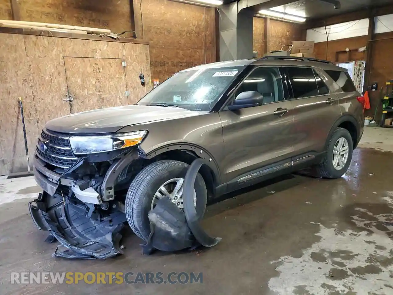 1 Photograph of a damaged car 1FMSK8DH3MGA14209 FORD EXPLORER 2021