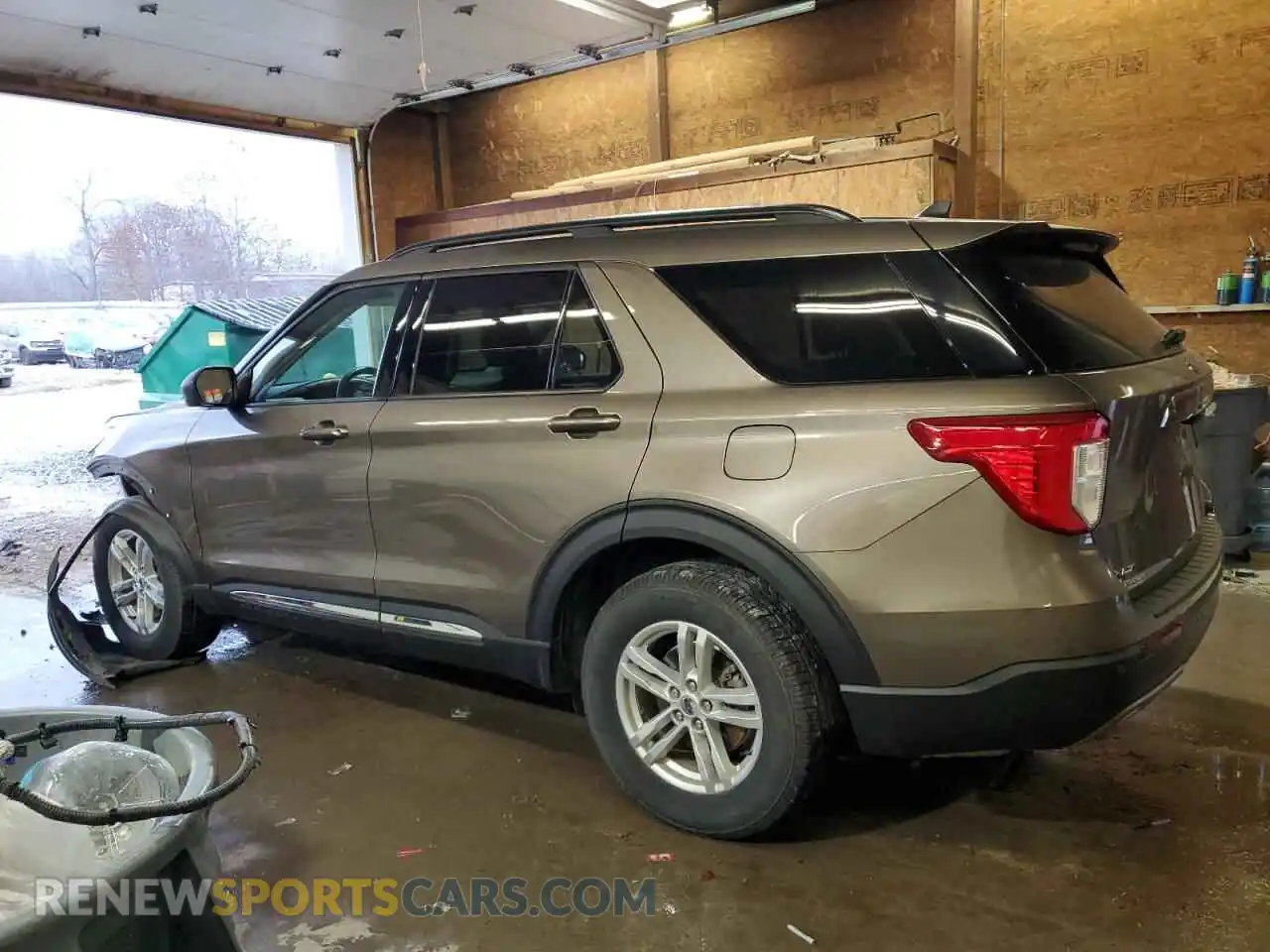 2 Photograph of a damaged car 1FMSK8DH3MGA14209 FORD EXPLORER 2021