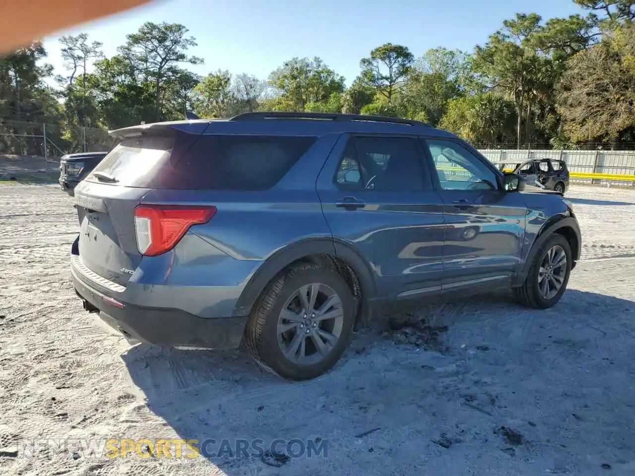 3 Photograph of a damaged car 1FMSK8DH3MGA54435 FORD EXPLORER 2021